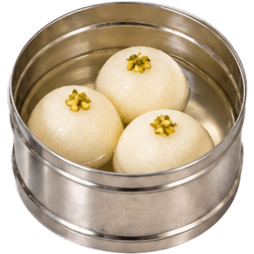 A dabba container of rasgulla