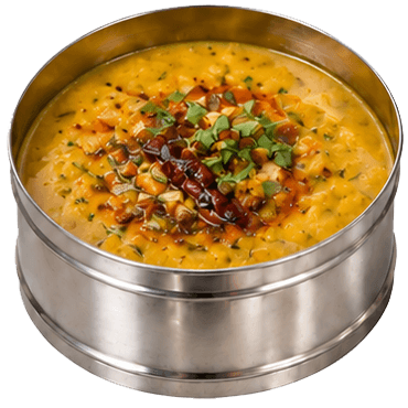 A dabba container of dal