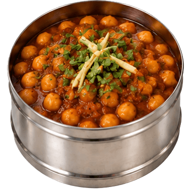 A dabba container of chole